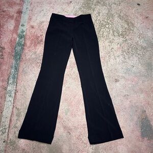 Star City Black Trousers with Pink Lining